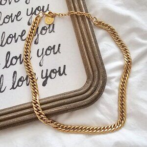 Victoria Emerson Gold Chain Necklace-New